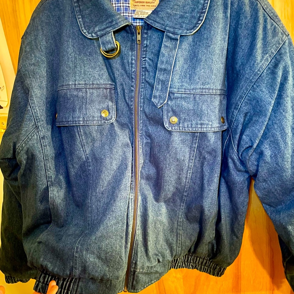 Vintage Duke Haband Insulated Denim Jacket